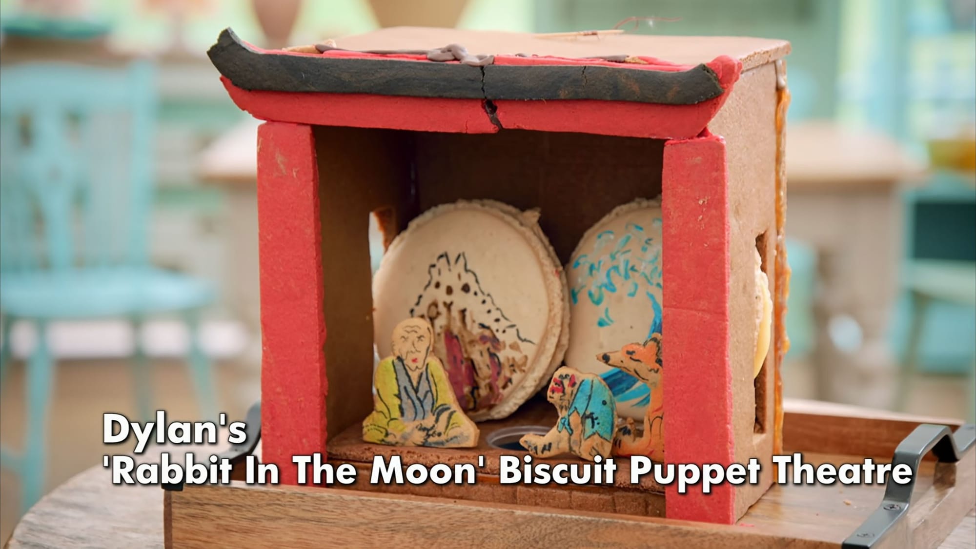 Dylan's 'Rabbit In The Moon' Showstopper from 'The Great British Baking Show's Season 15's Biscuit Week&nbsp;