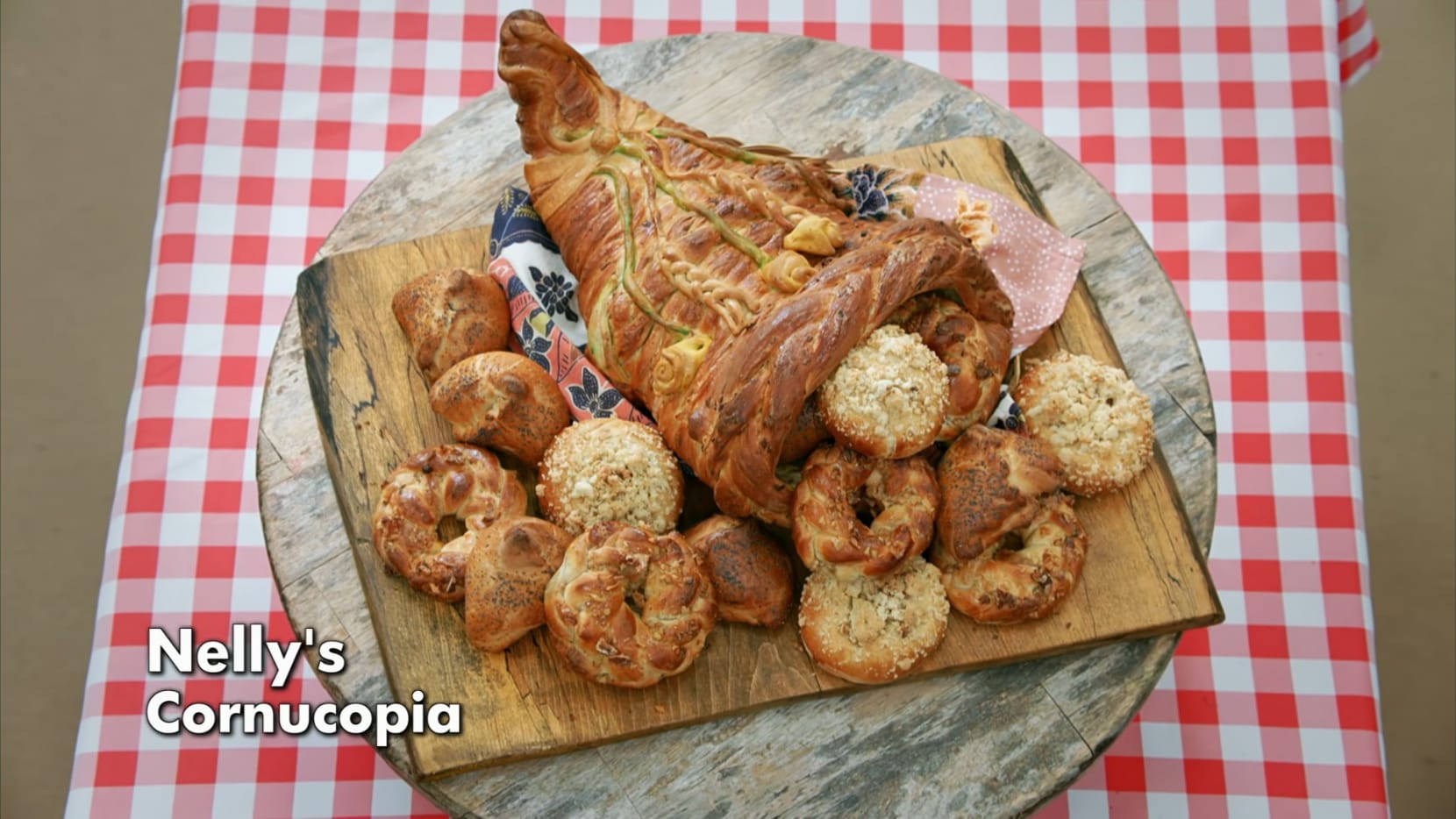 Nelly's Cornucopia Showstopper from 'The Great British Baking Show's Season 15 Bread Week