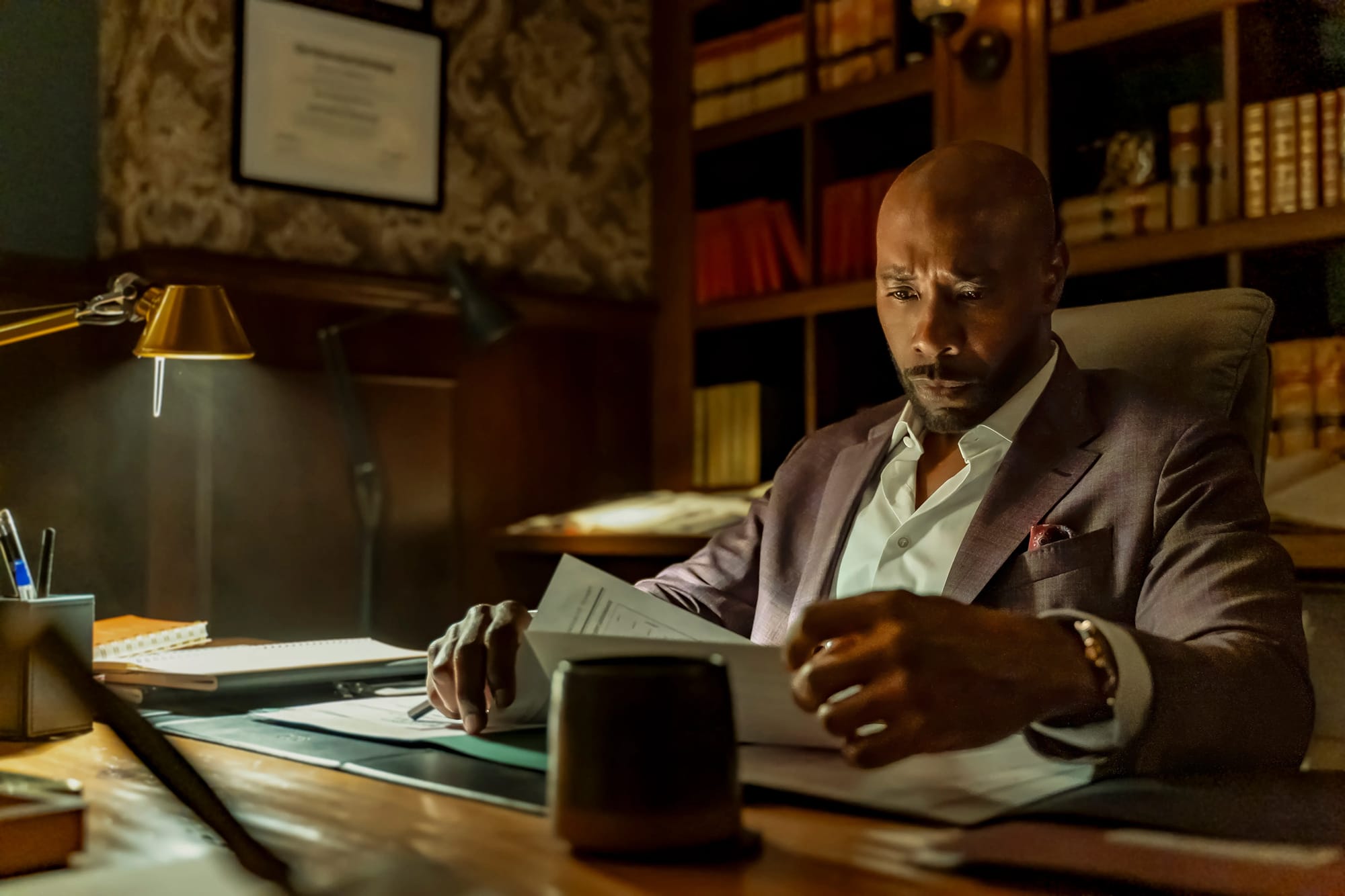 Morris Chestnut as Dr. Watson in 'Watson'