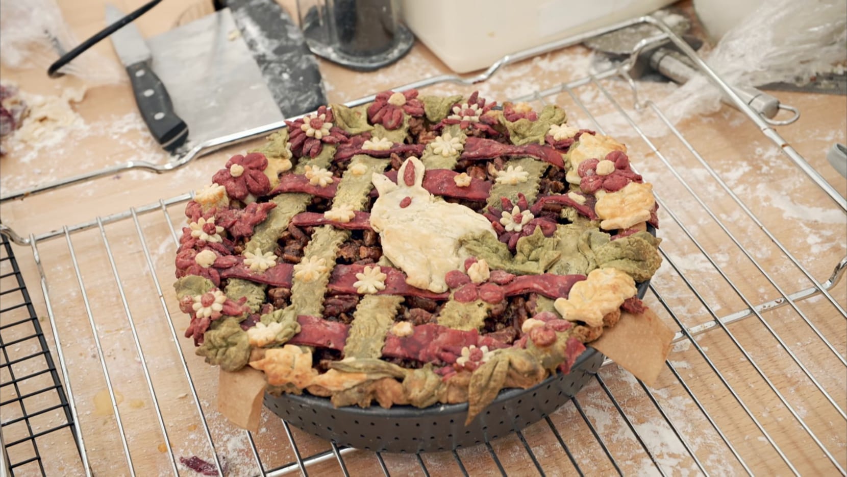 Sumayah’s ‘Butternut & Pecan Pie’ Signature from 'The Great British Baking Show's Season 15 Autumn Week