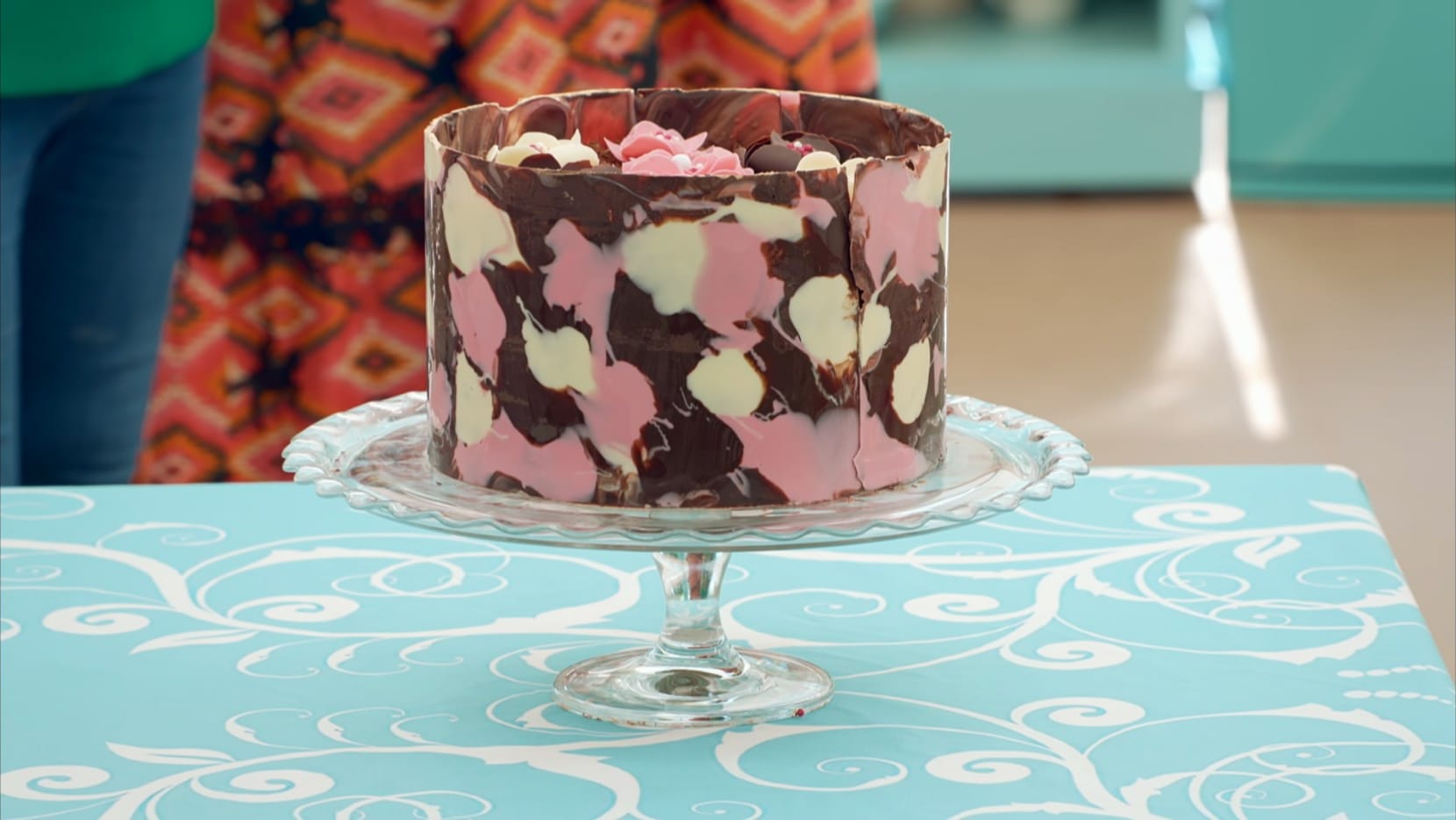 Georgie's&nbsp;‘Aunty's Old Italian Recipe’ Showstopper from 'The Great British Baking Show's Season 15 Desserts Week