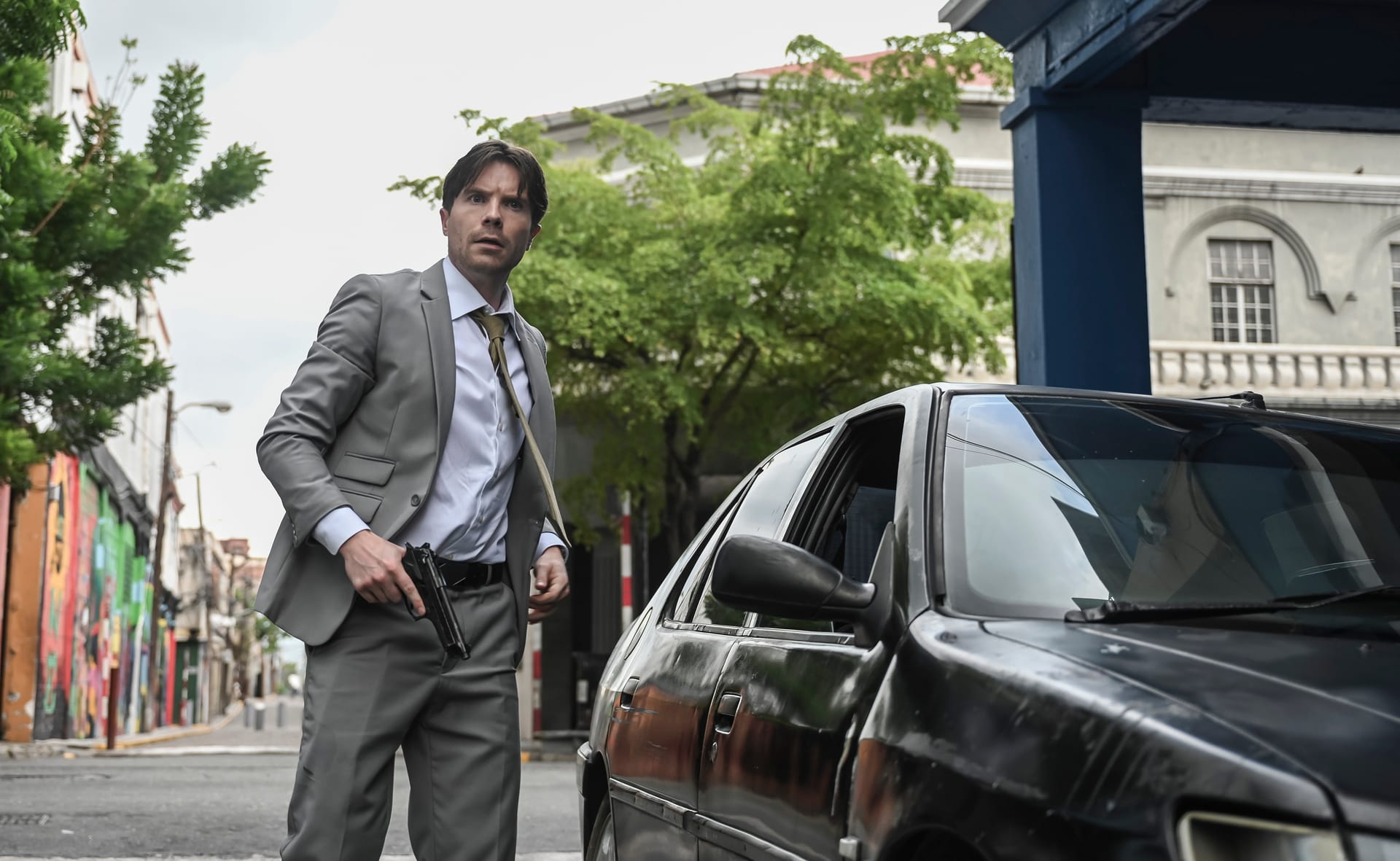 Joe Dempsie as Holborn in 'Get Millie Black' Season 1