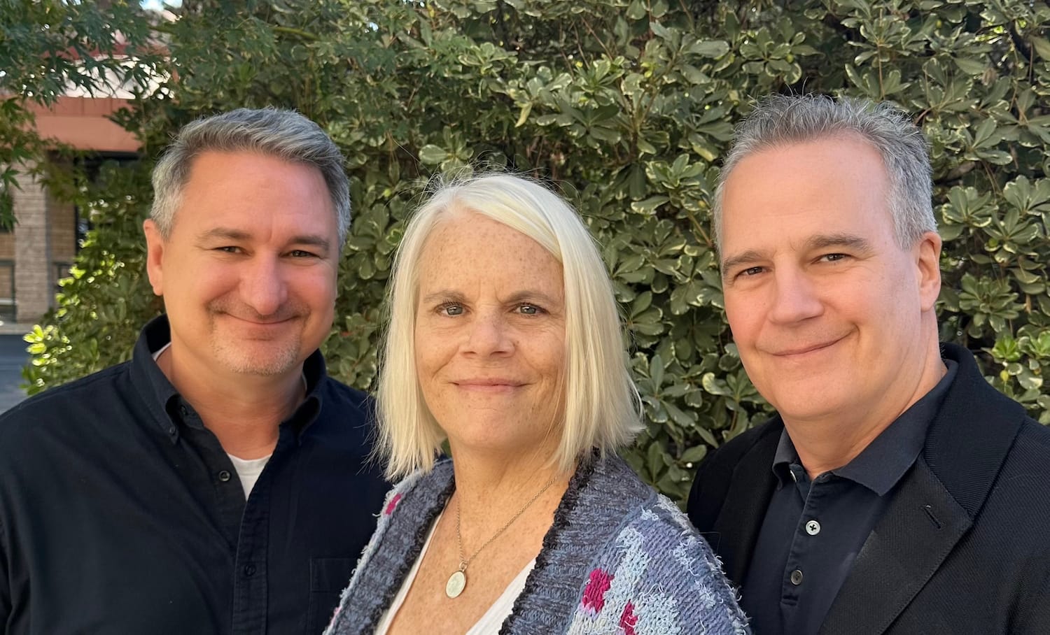 "Majesty" showrunners William Harper, Joan Rater and Tony Phelan