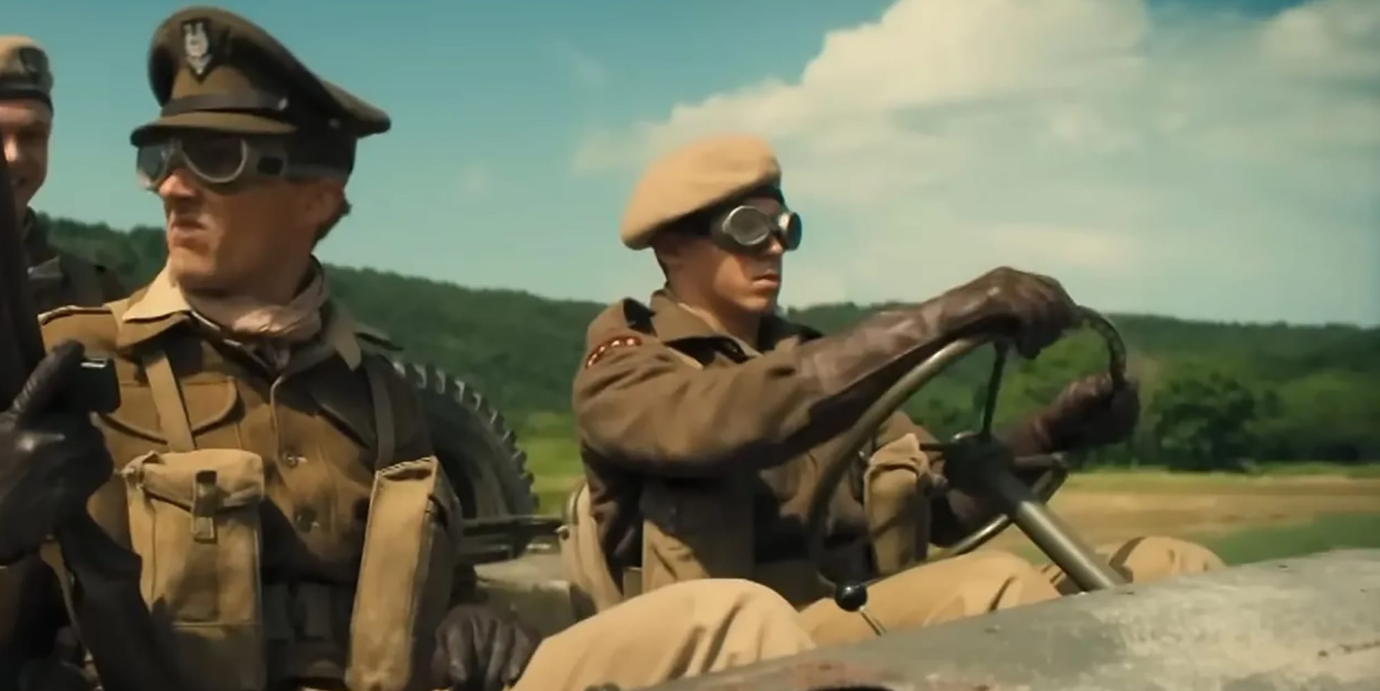 Gwilym Lee as Bill Stirling and Connor Swindells as David Stirling in 'Rogue Heroes' Season 2