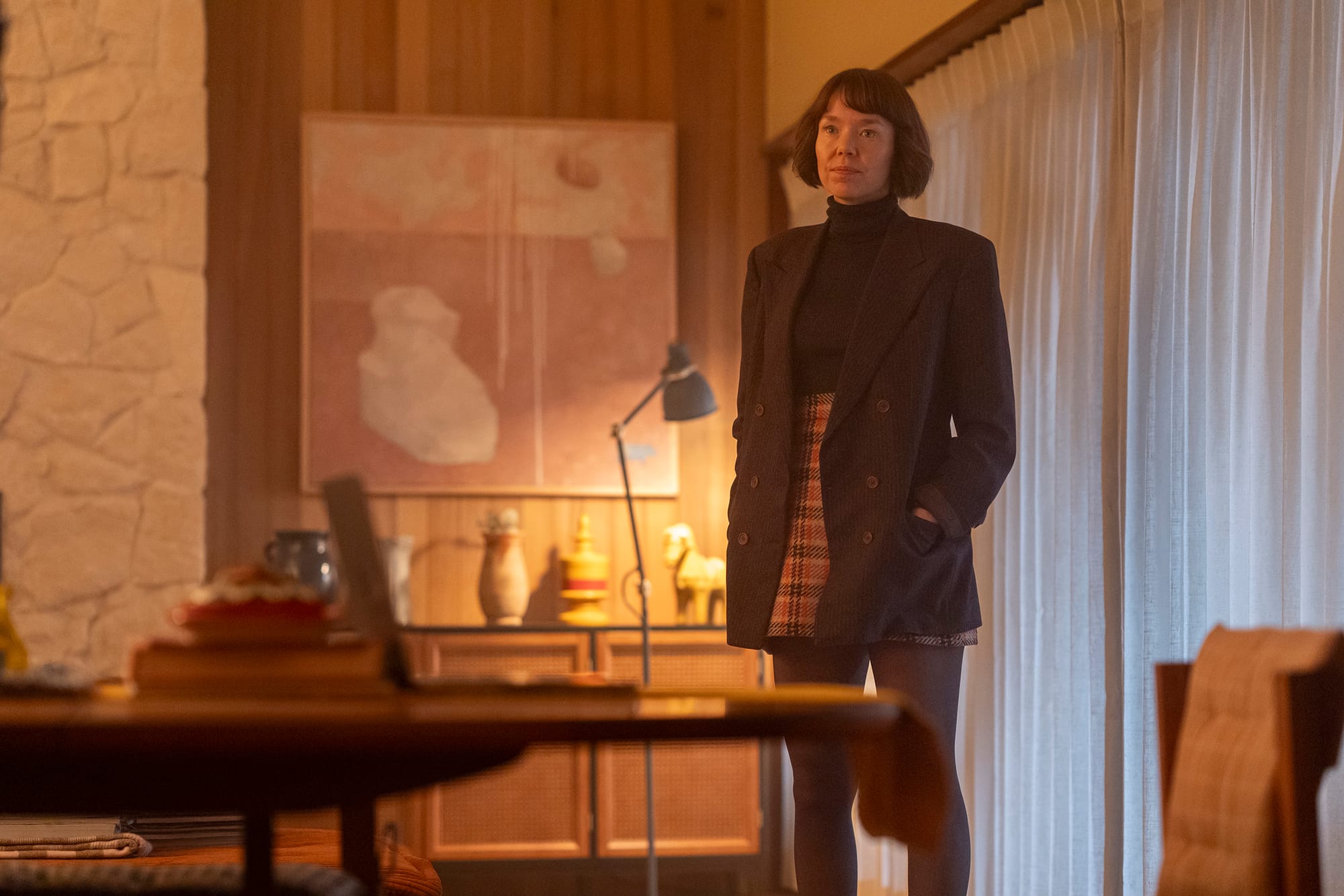 Anna Maxwell Martin as Lucy Betts-Taylor in 'Ludwig' Season 1