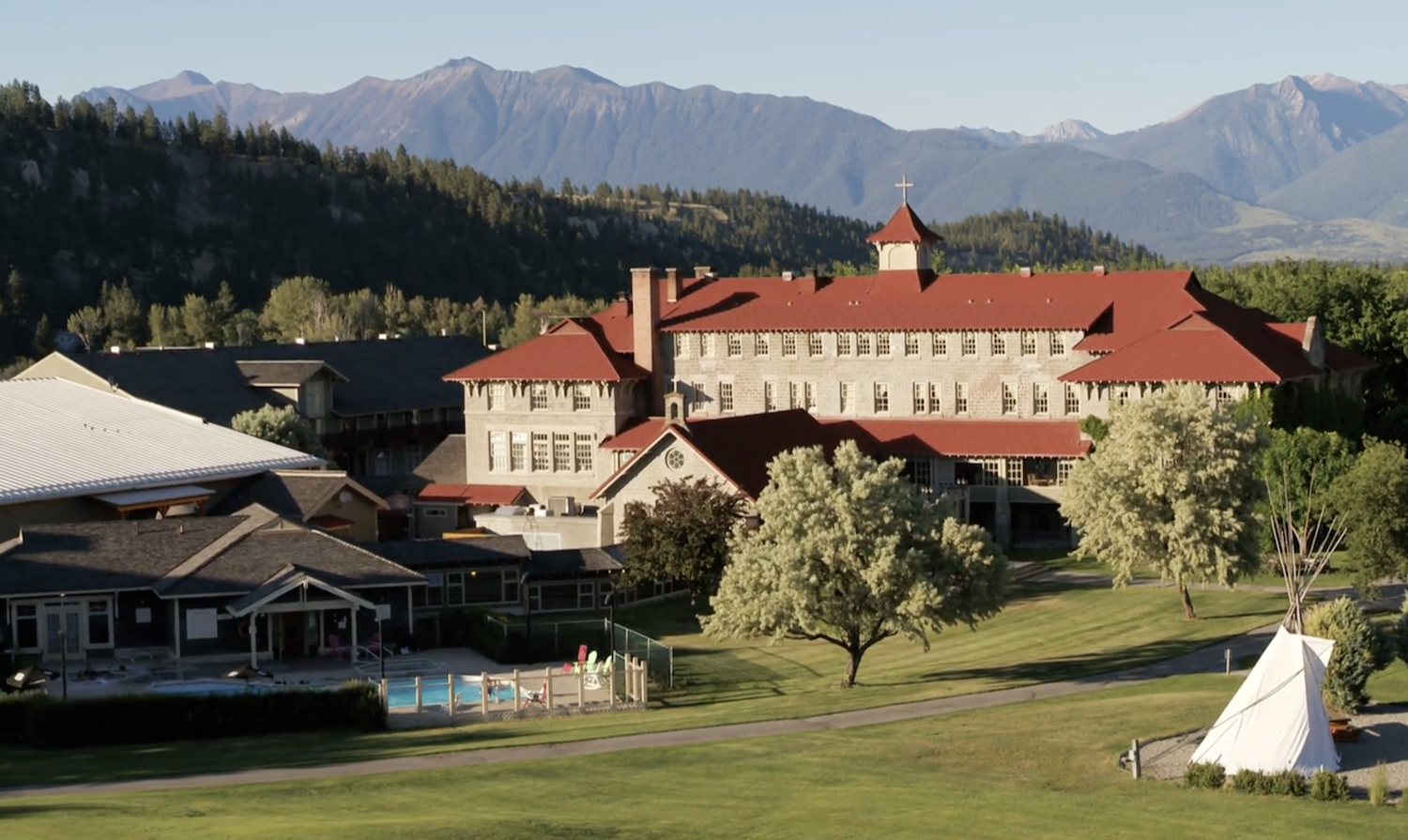 The St. Eugene Mission, British Columbia.