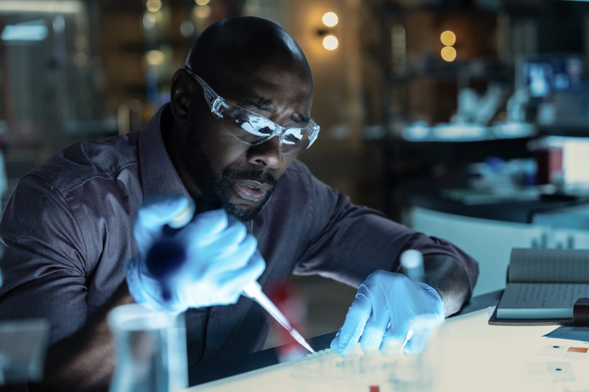 Morris Chestnut as Dr. John Watson in 'Watson' Season 1