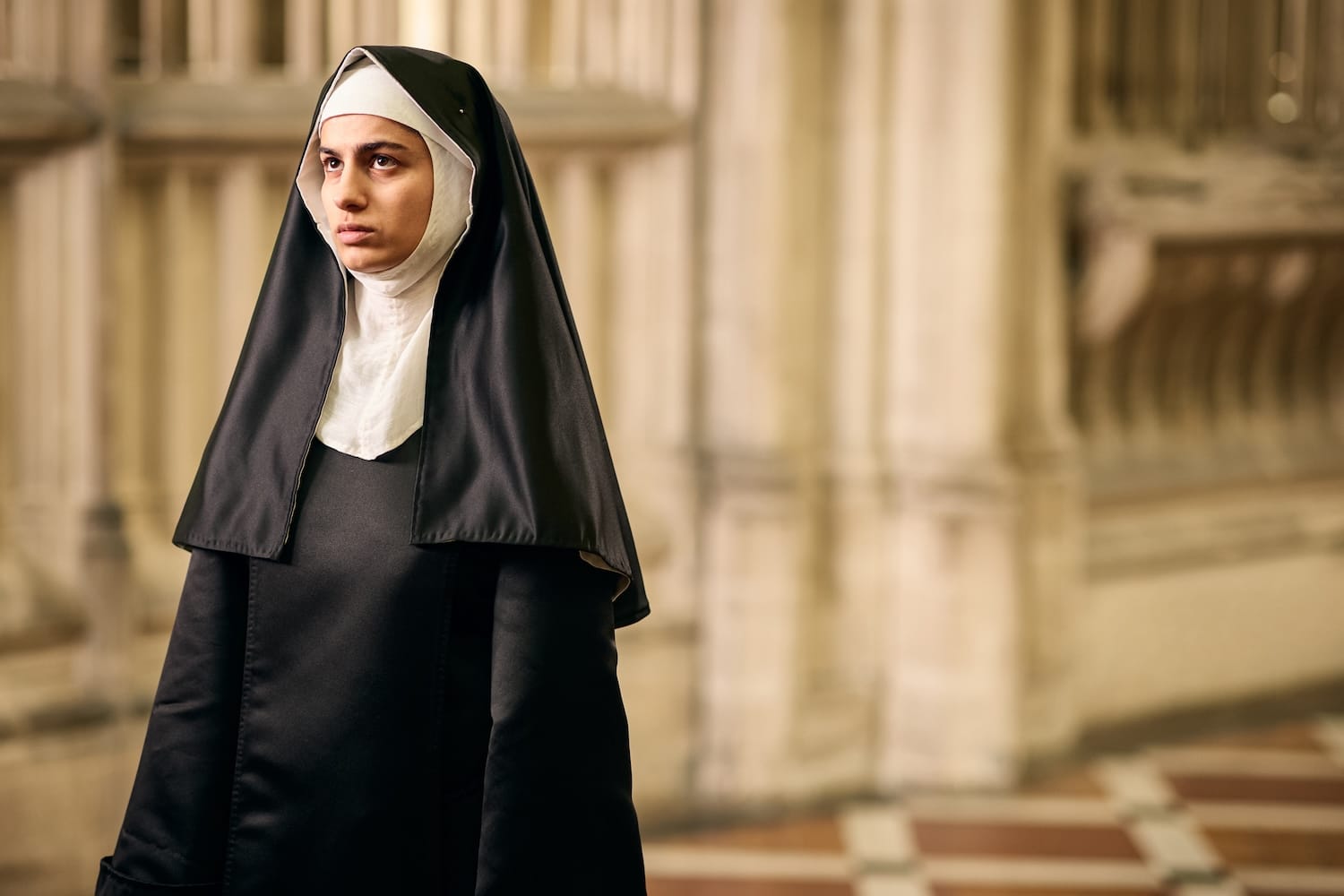 Hannah Khalique-Brown in "Wolf Hall: The Mirror and the Light"