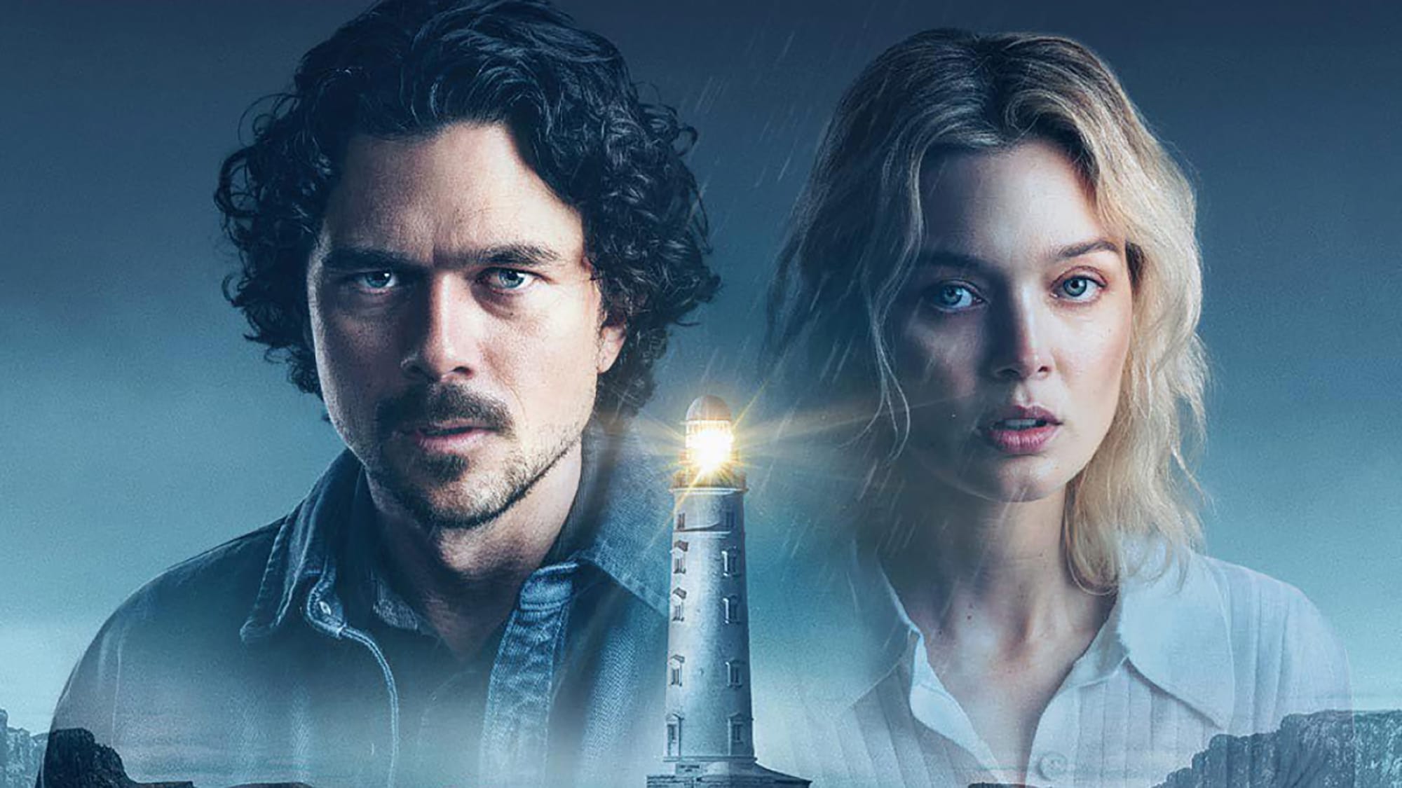 Luke Arnold and Bella Heathcote in 'Scrublands: Silver's Key Art