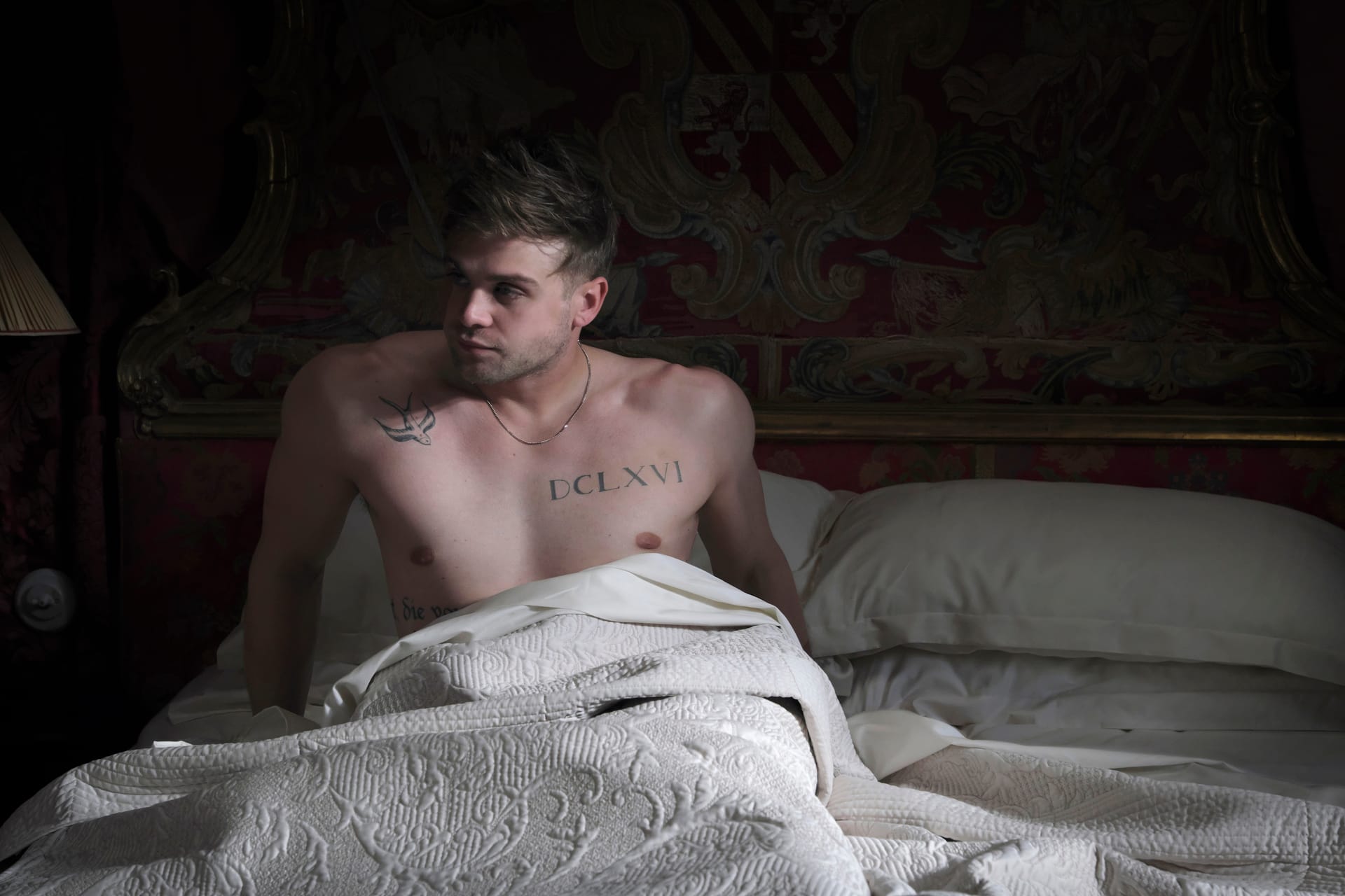 Leo Woodall as Jack in 'The White Lotus' Season 2&nbsp;