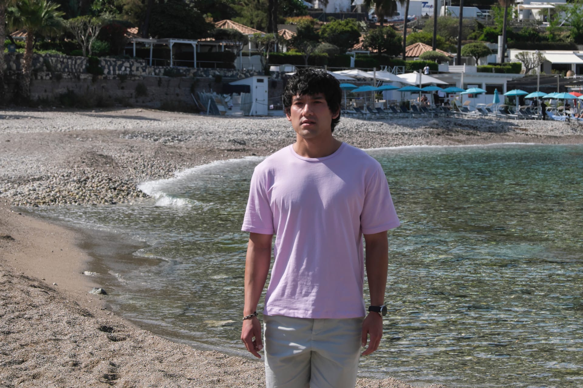 Will Sharpe as Ethan Spiller in 'The White Lotus' Season 2