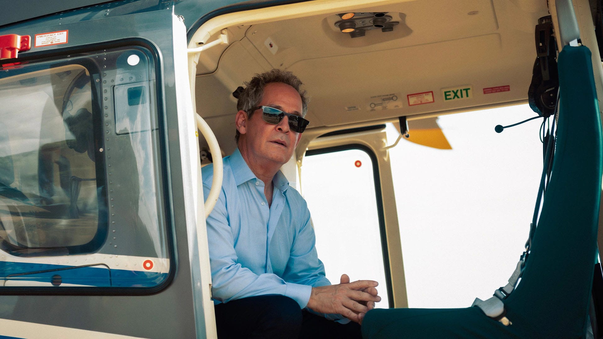 Tom Hollander as Cameron Beck in 'The Iris Affair' 