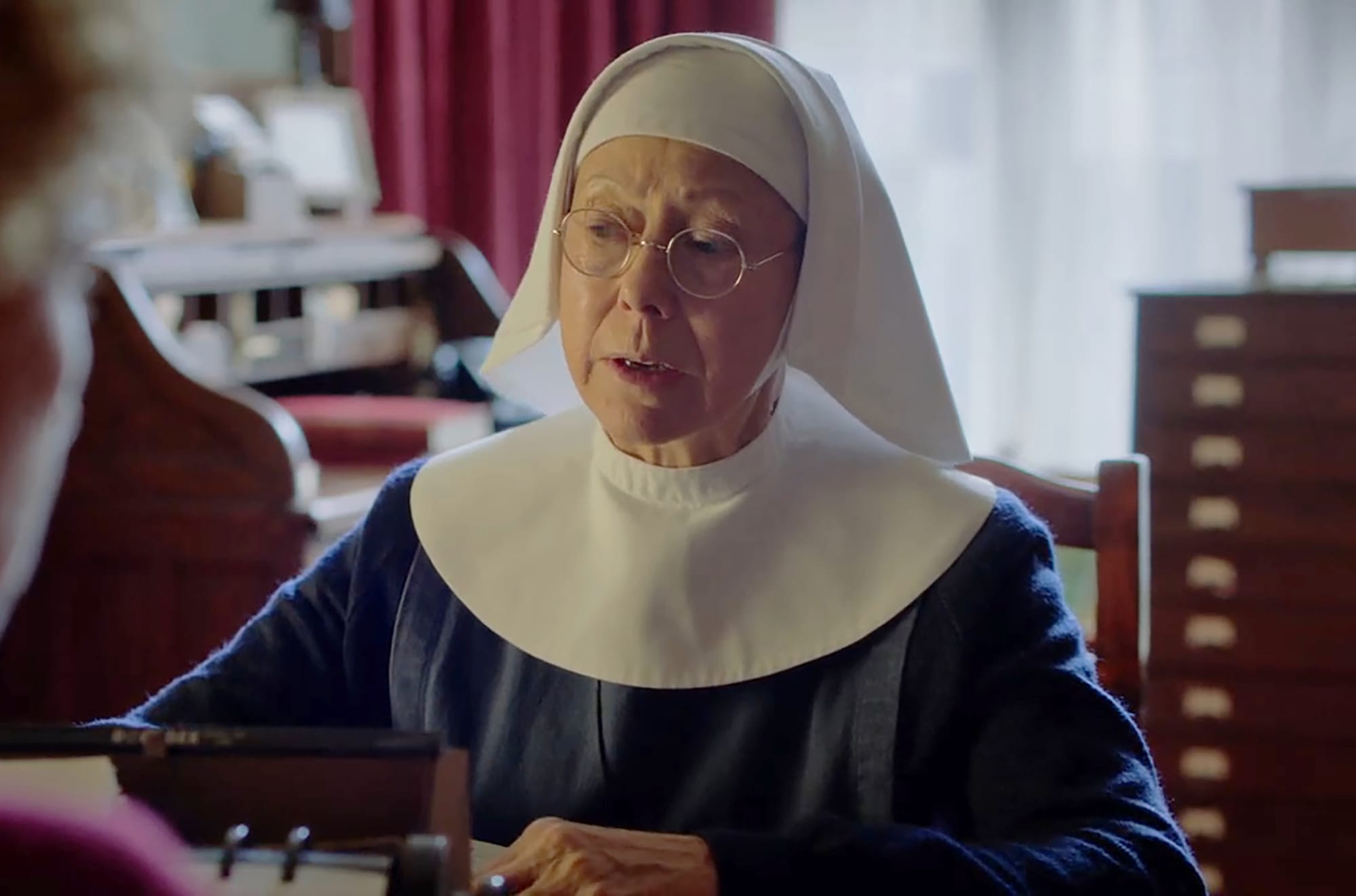 Jenny Agutter as Sister Julienne in 'Call the Midwife' Season 14