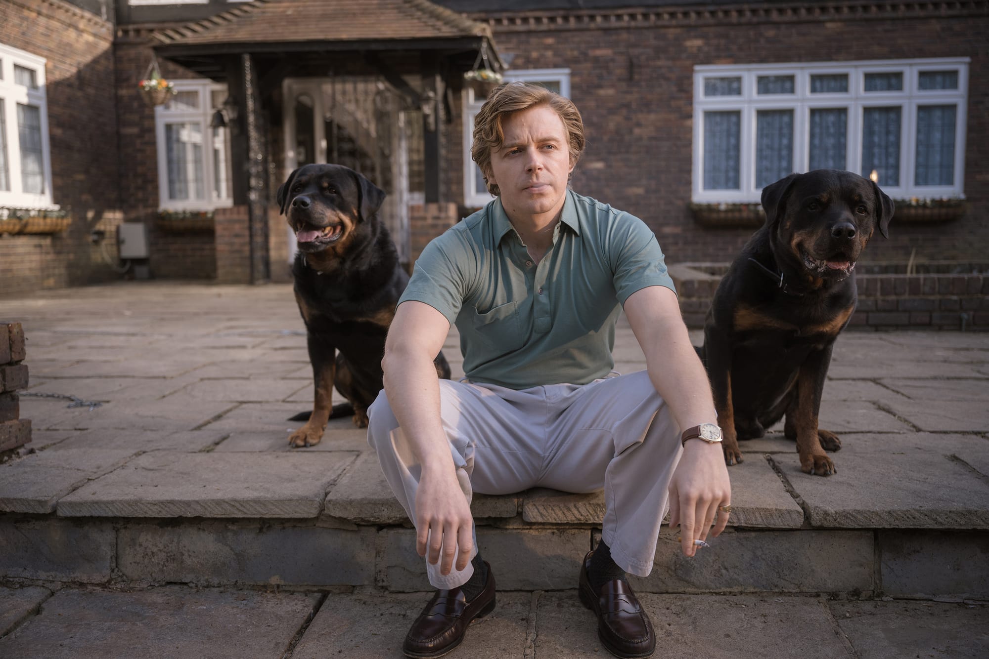 Jack Lowden as Kenneth Noye in 'The Gold' Season 1