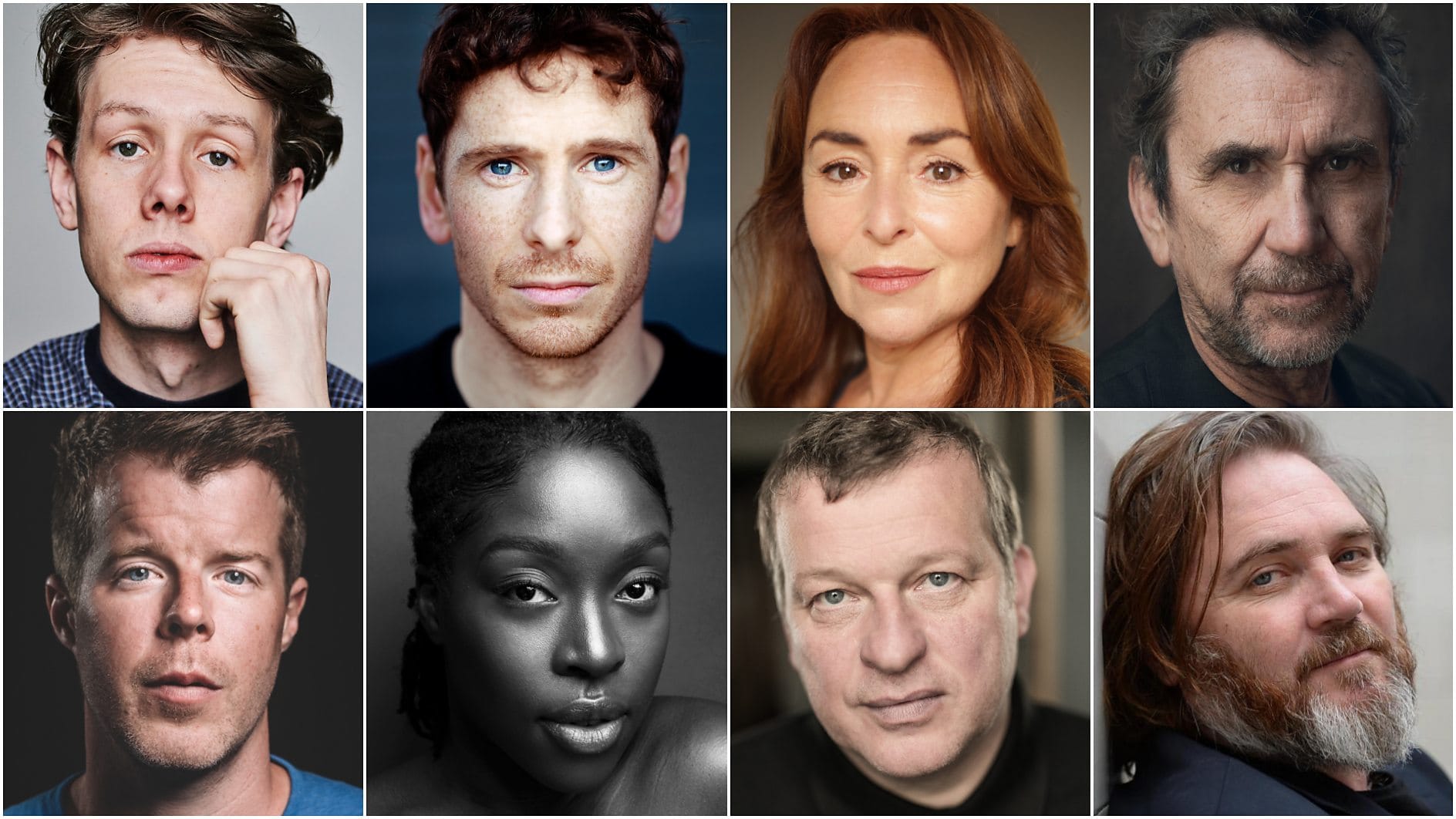 Josh Finan, Gerard Kearns, Samantha Spiro, Phil Daniels, Stephen Wight, Ronkẹ Adékoluẹjo, Neal Barry, and Alex Ferns are part of 'Waiting for the Out's sprawling cast