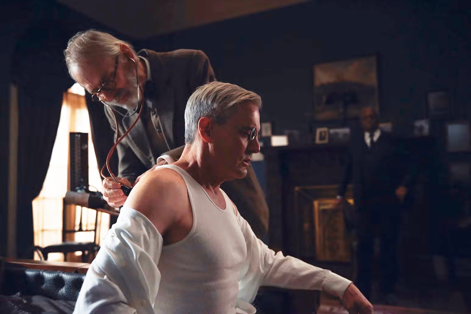 Kyle MacLachlan as President Franklin D. Roosevelt in 'Atlantic Crossing'
