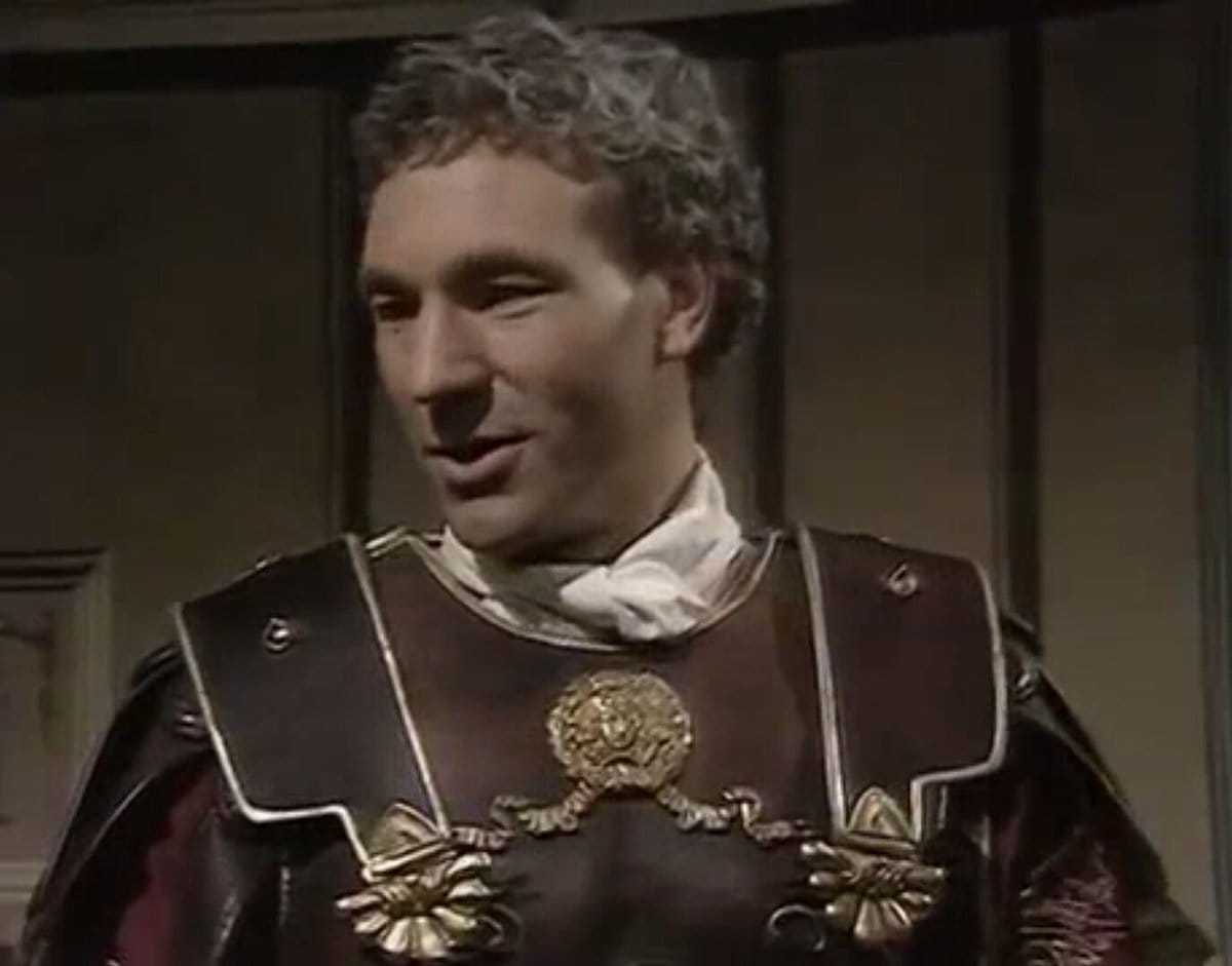Patrick Stewart as Sejanus in 'I, Claudius'