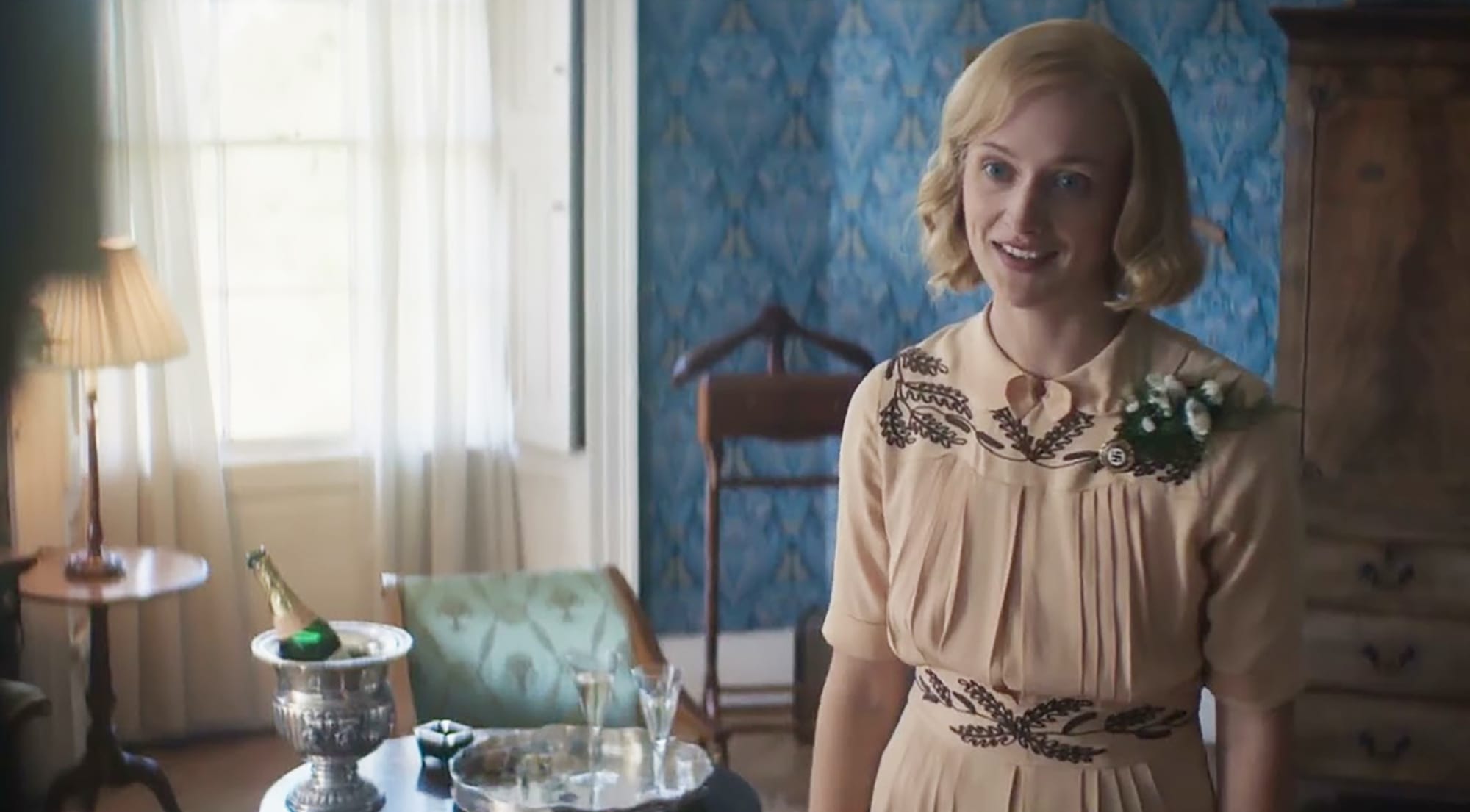 Shannon Watson as Unity Mitford in 'Outrageous' Season 1