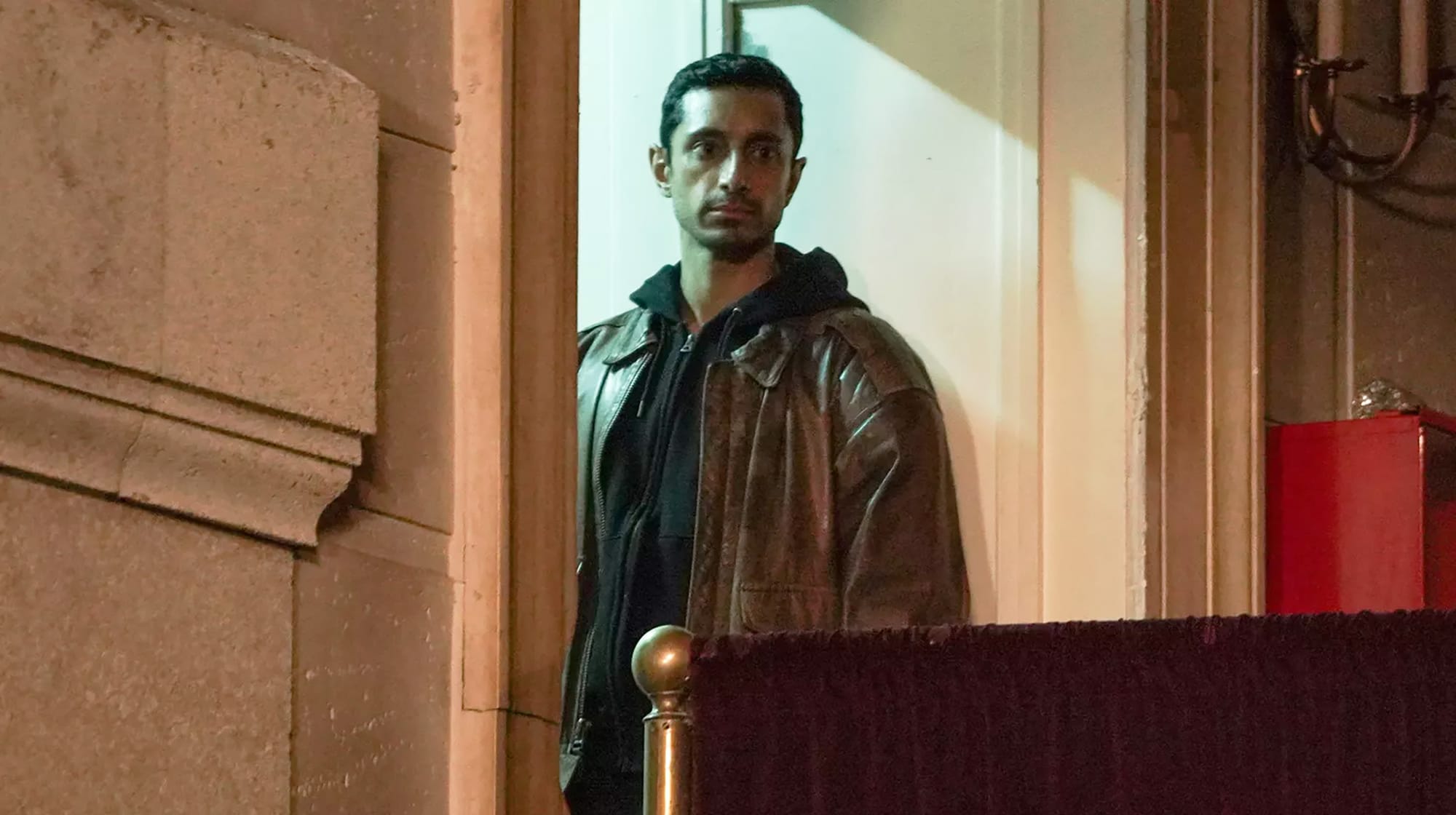 Riz Ahmed in 'Relay'