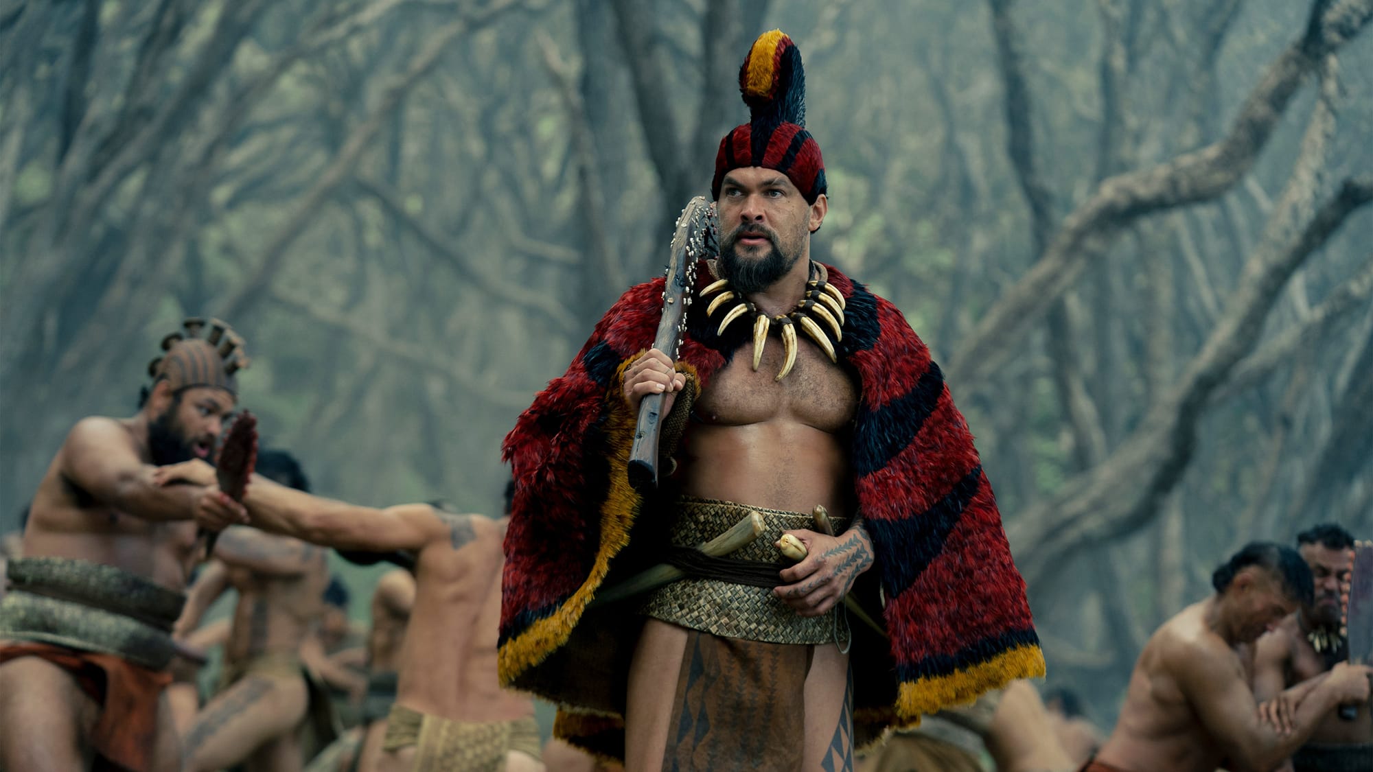 Jason Momoa in 'Chief of War' 