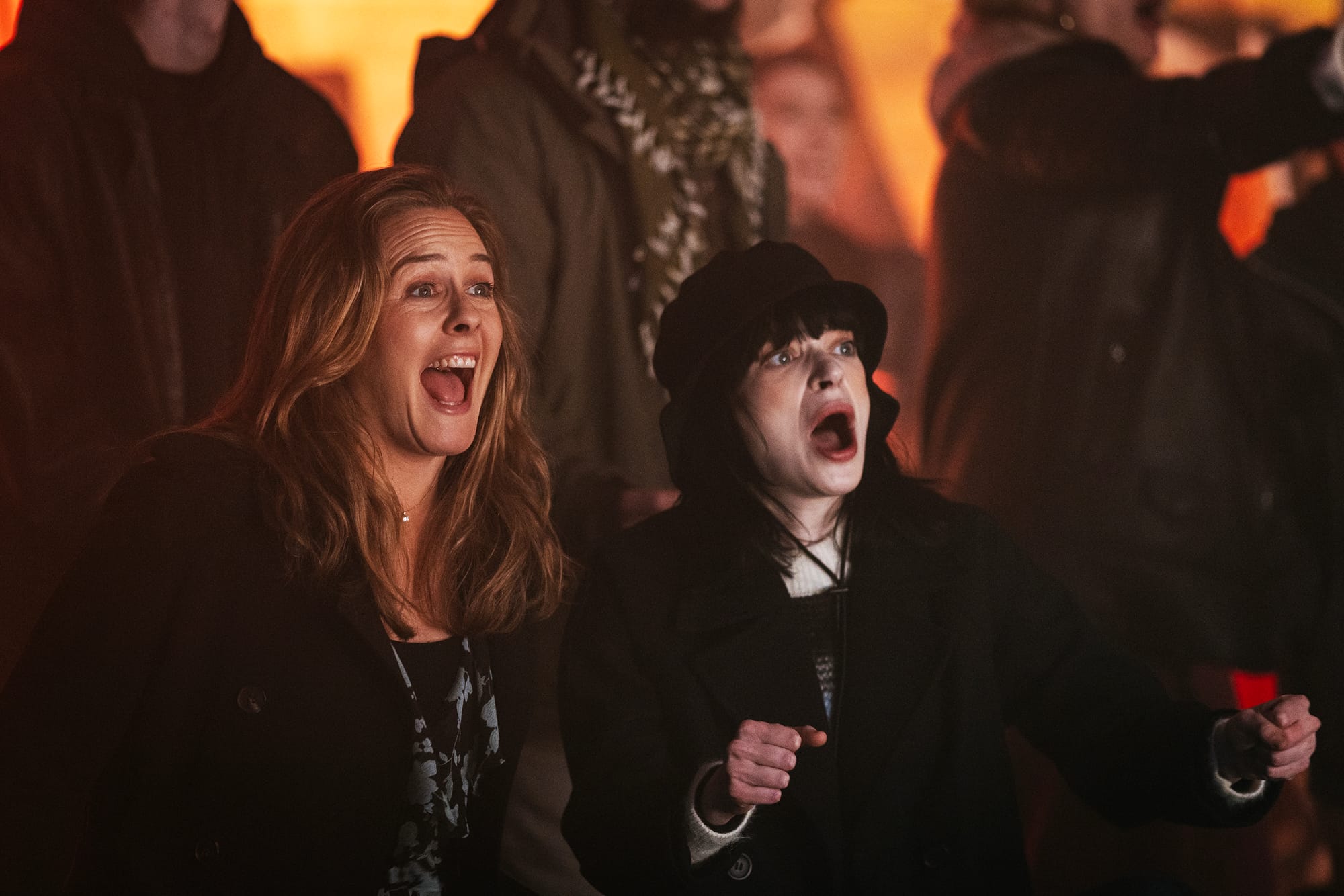 Alicia Silverstone and Ruth Codd in 'Irish Blood' Season 1