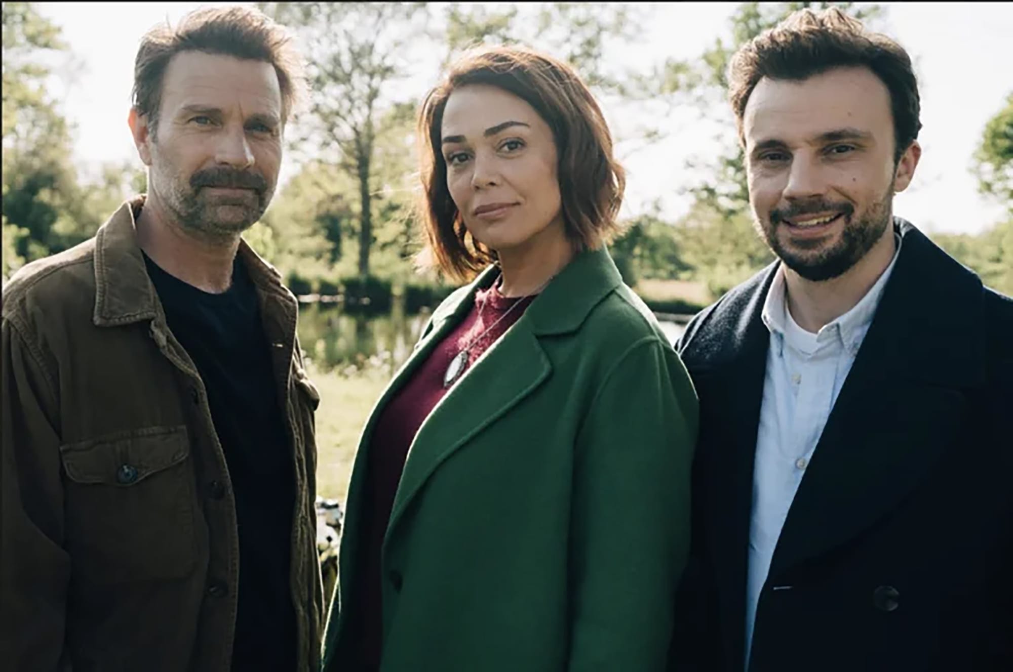 Thomas Jouannet, Lola Dewaere, and Tom Villa in 'Mademoiselle Holmes' Season 1