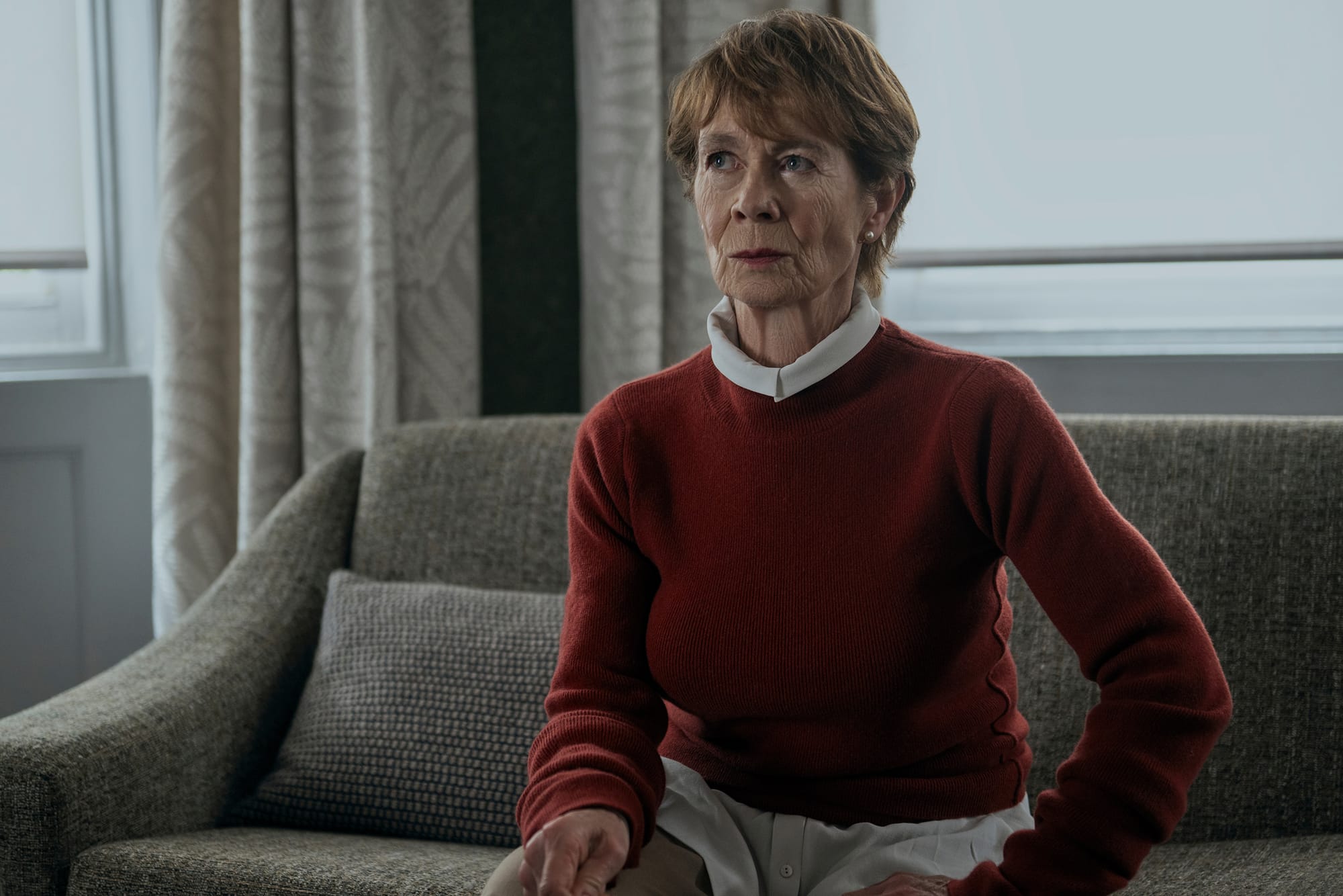 Celia Imrie as Margaret Roylin in 'The Diplomat' Season 3