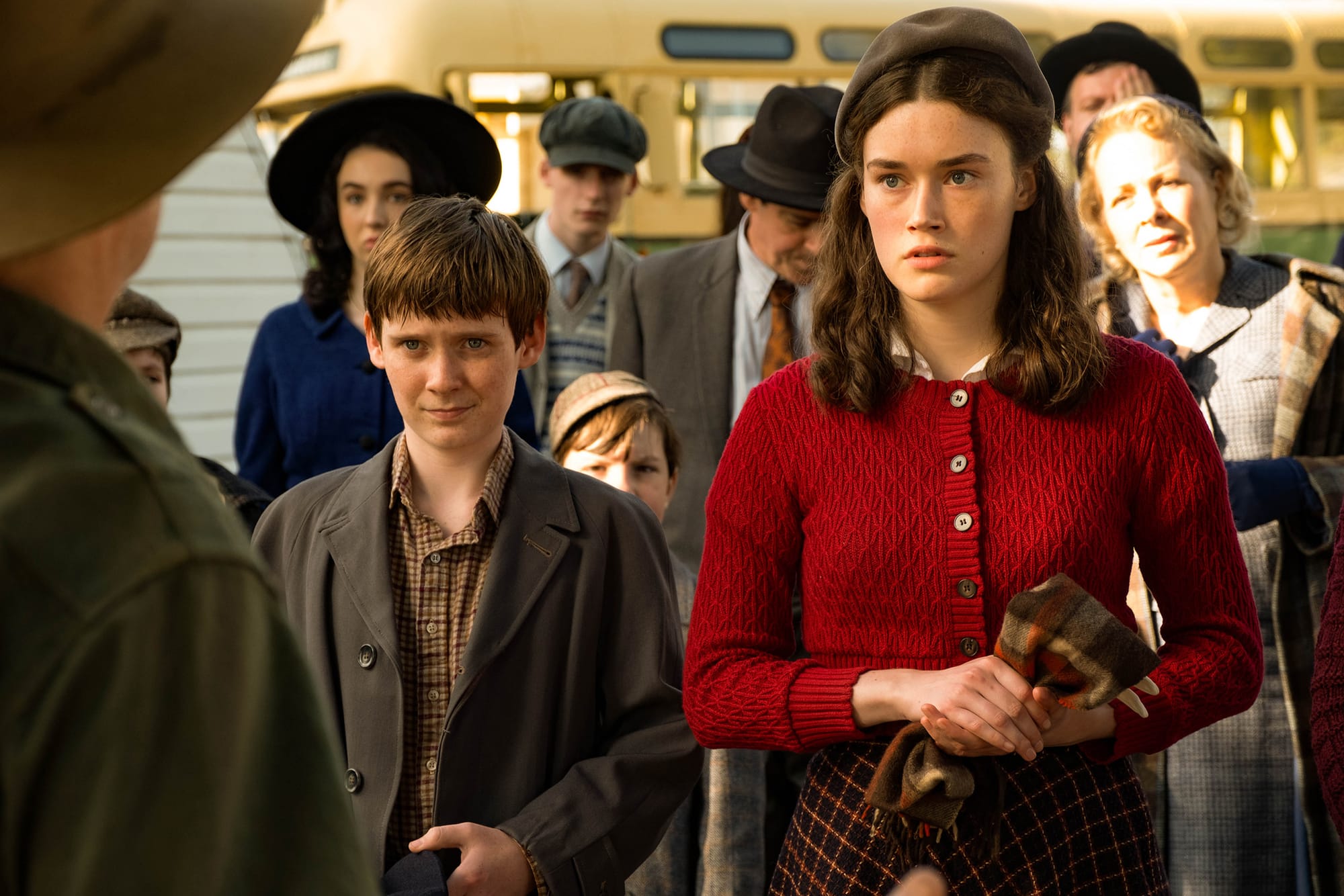 Finn Tracey and Haddie Hook in 'Ten Pound Poms' Season 1&nbsp;