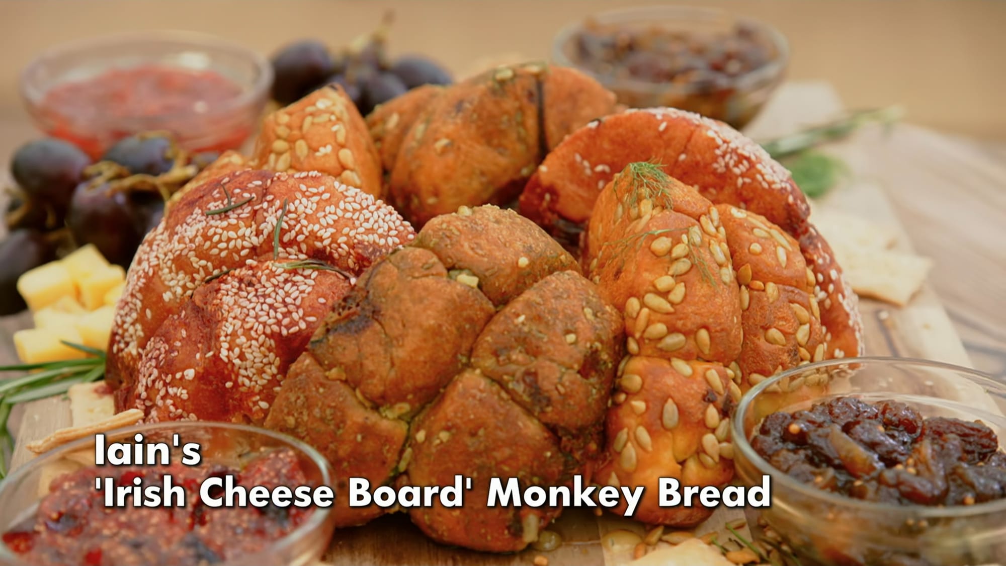 Iain's Irish Cheese Board Signature from 'The Great British Baking Show' Season 16's Bread Week