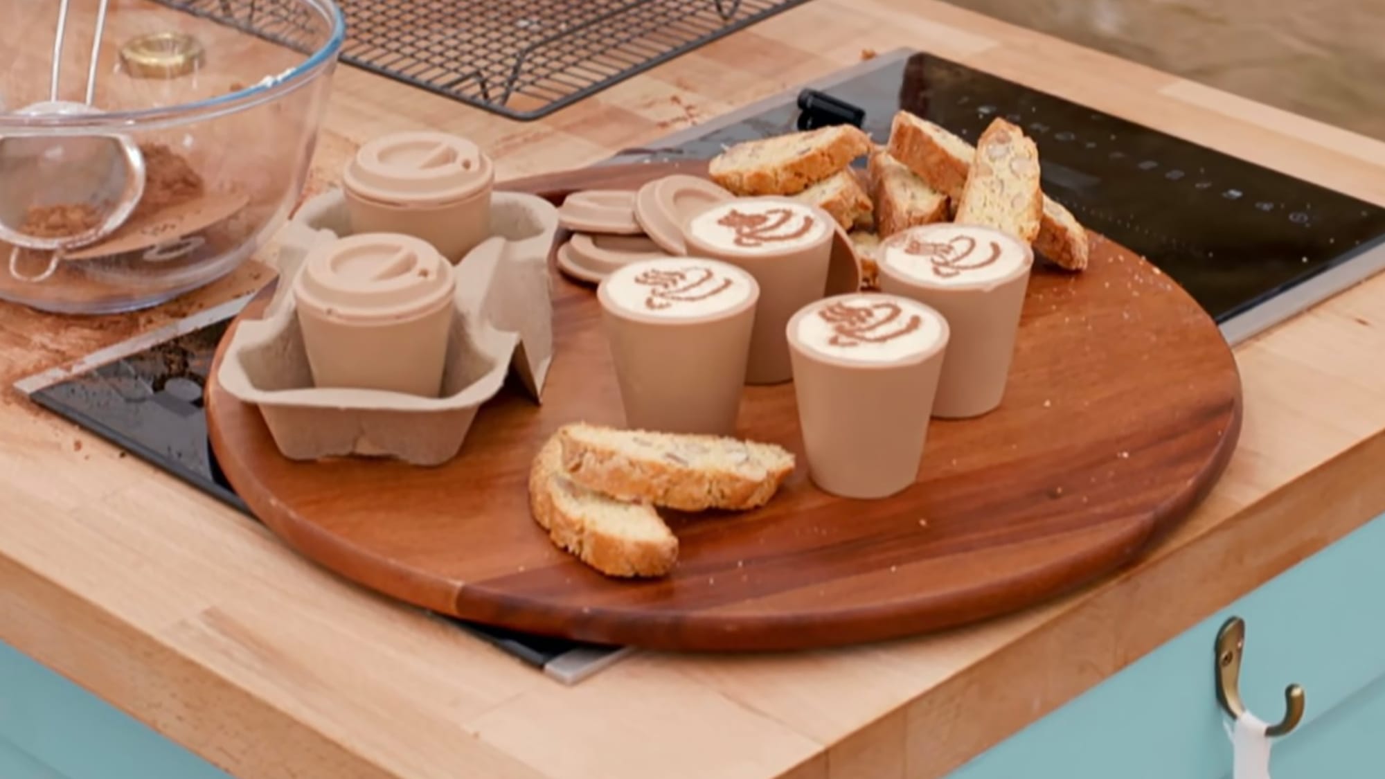 Tom's 'Tiramousoooo' Signature from 'The Great British Baking Show' Season 16's Chocolate Week