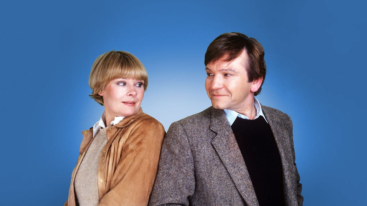 Judy Dench (Laura) and Michael Williams (Mike)