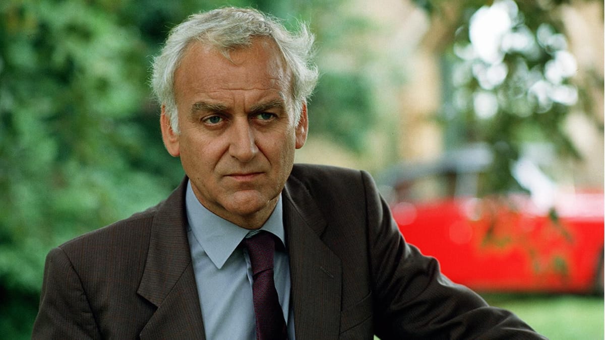 John Thaw as Inspector Morse