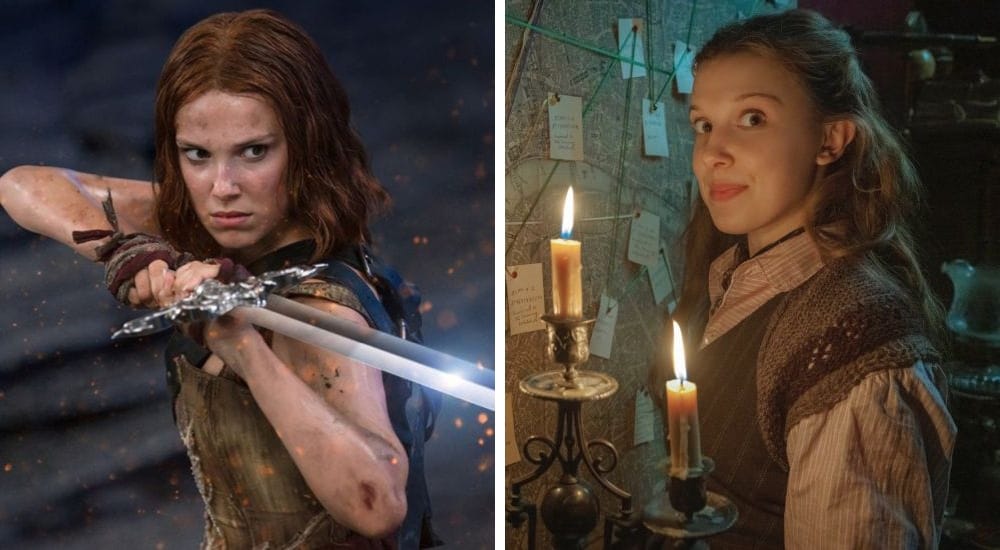 Millie Bobby Brown Double Digest: 'Damsel' & 'Enola Holmes 3'