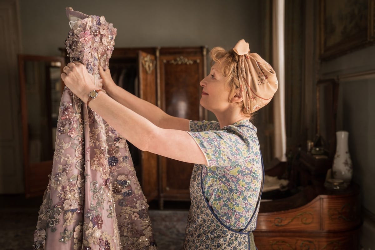 Lesley Manville Covets Dior in the Trailer for 'Mrs. Harris Goes to Paris'