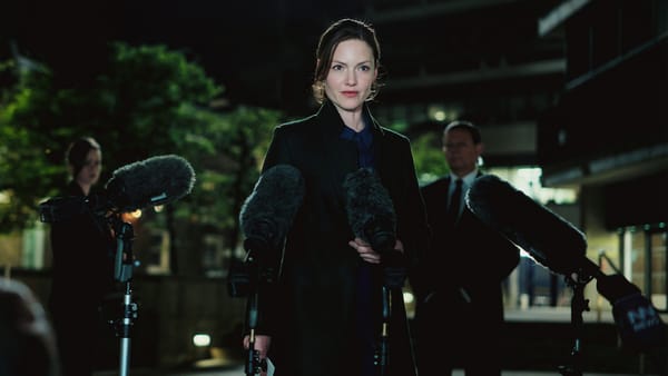 Holliday Grainger as Rachel Carey in 'The Capture' Season 3